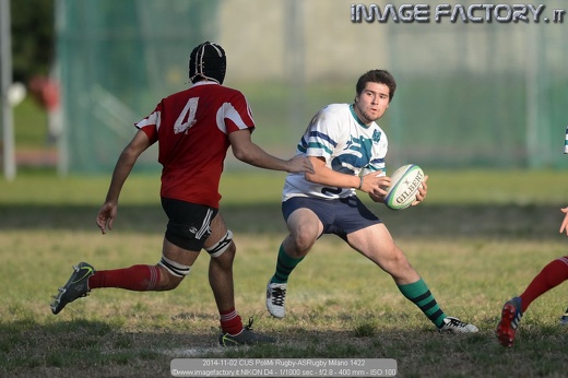 2014-11-02 CUS PoliMi Rugby-ASRugby Milano 1422